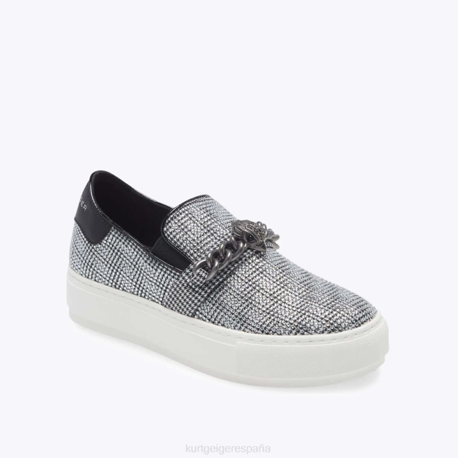 Kurt Geiger mujer london laney chelsea sin cordones 2LPR376 | calzados plata